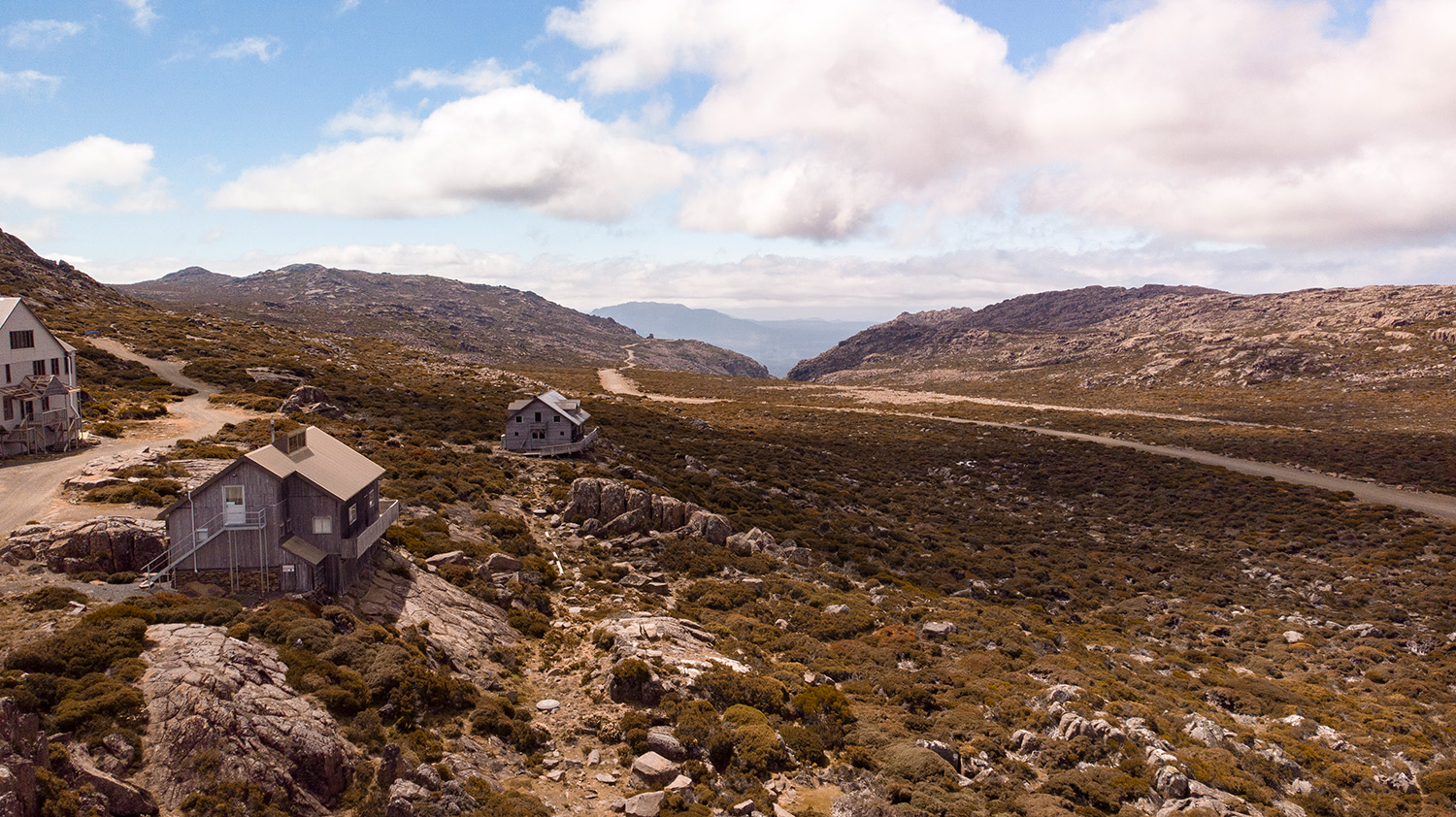 Drone photo take in Ben Lomond National Park